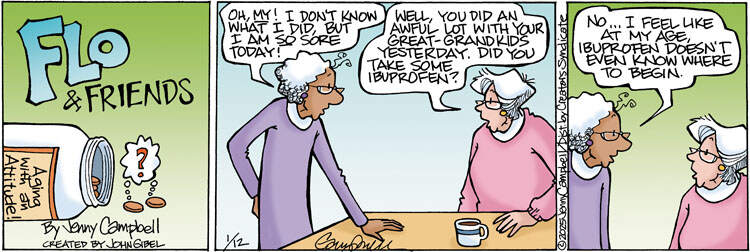 Flo & Friends for Jan 12, 2025