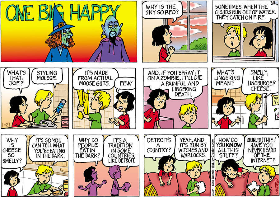 One Big Happy® for Jan 21, 2024