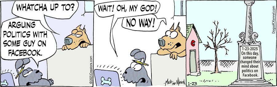Dogs of C-Kennel for Jan 23, 2025