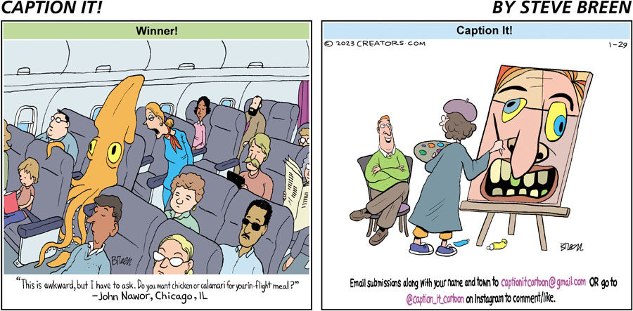 Caption It! for Jan 29, 2023