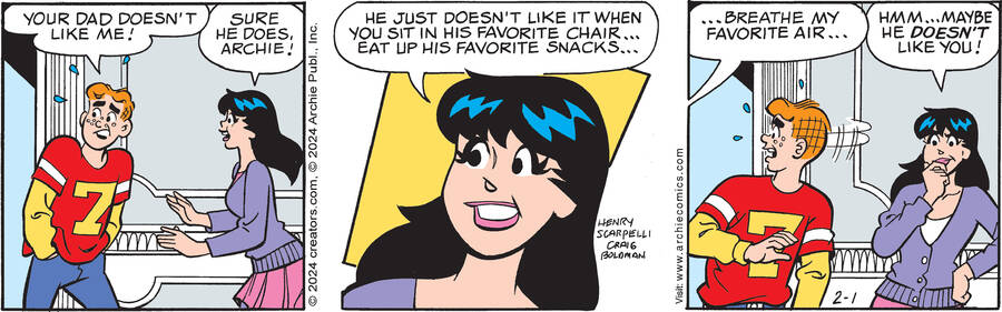 Archie for Feb 01, 2024
