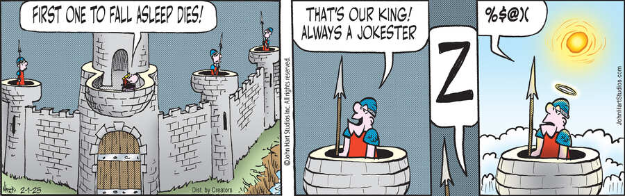 Wizard of Id for Feb 01, 2025