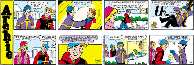 Archie for Feb 09, 2025