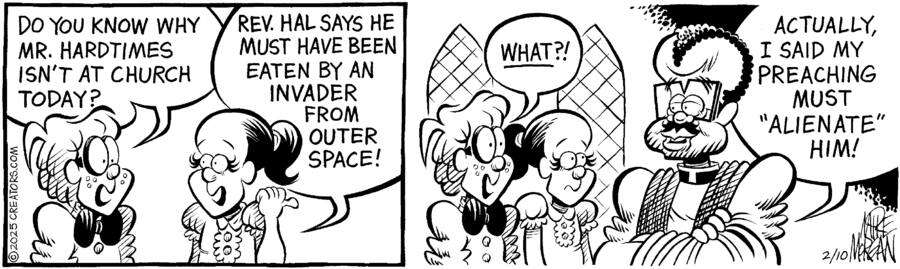 For Heaven's Sake for Feb 10, 2025