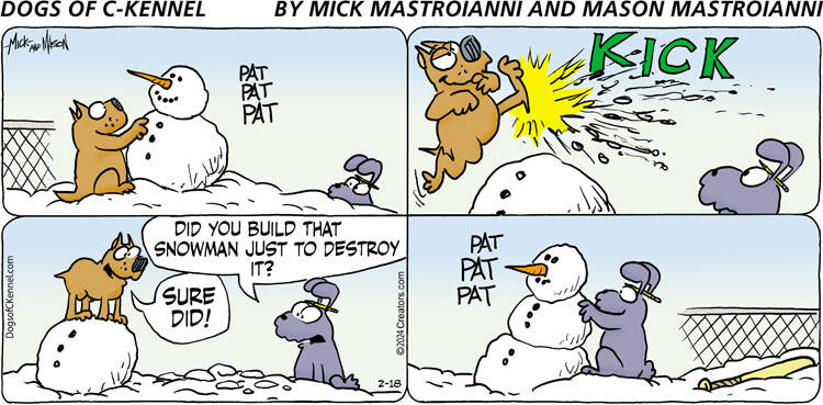 Dogs of C-Kennel for Feb 18, 2024