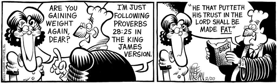 For Heaven's Sake for Feb 20, 2023