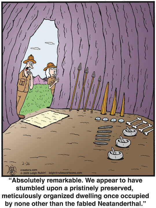 Rubes® for Feb 26, 2025