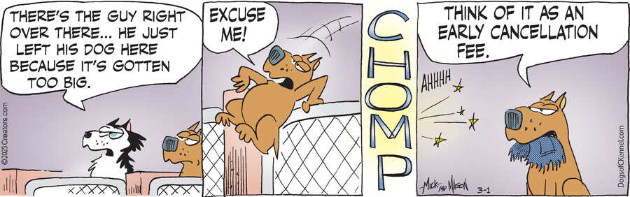 Dogs of C-Kennel for Mar 01, 2025