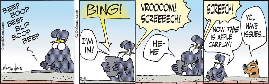 Dogs of C-Kennel for Mar 08, 2024