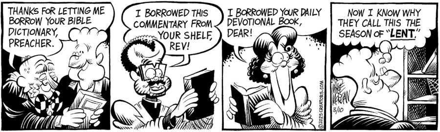 For Heaven's Sake for Mar 10, 2025