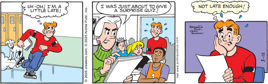 Archie for Mar 12, 2025