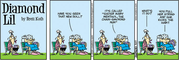 Diamond Lil for Mar 17, 2024