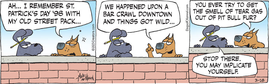 Dogs of C-Kennel for Mar 18, 2025