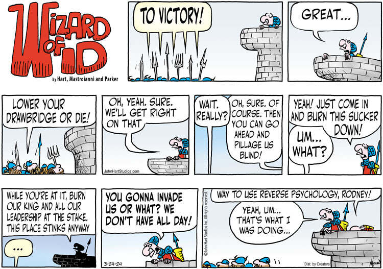 Wizard of Id for Mar 24, 2024