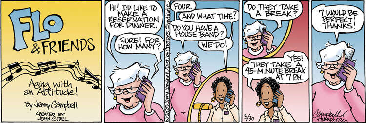 Flo & Friends for Mar 30, 2025