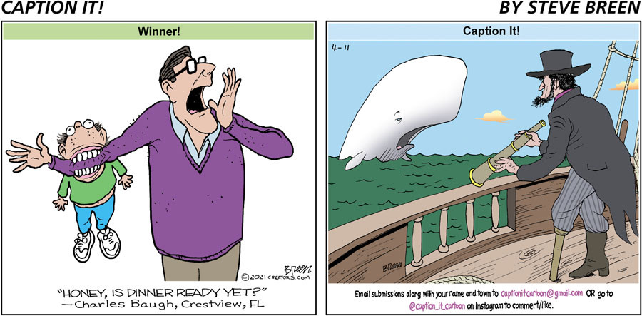 Caption It! for Apr 11, 2021