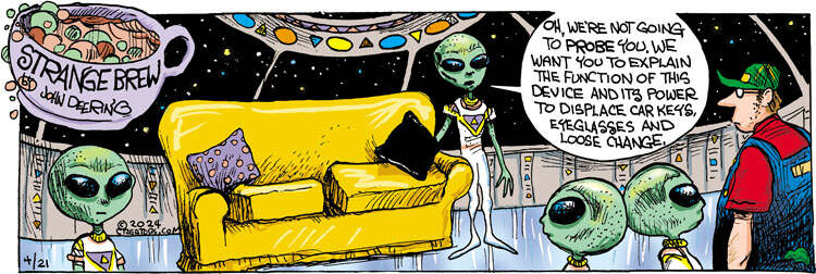 Strange Brew for Apr 21, 2024