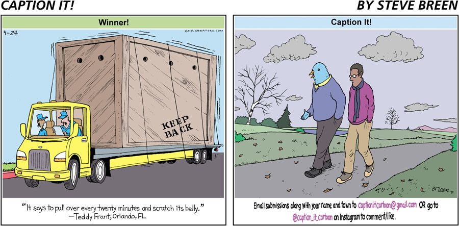 Caption It! for Apr 24, 2022