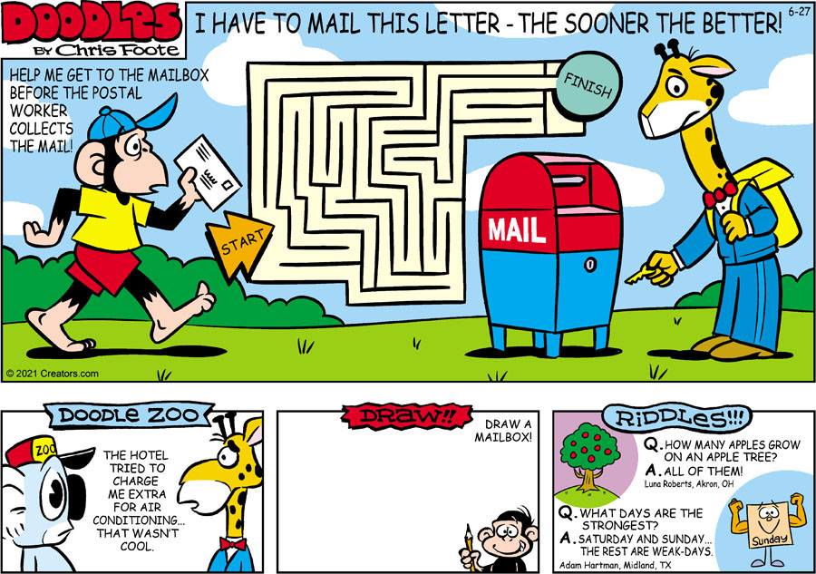 Doodles for Jun 27, 2021