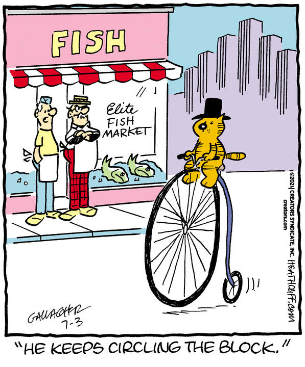 Heathcliff for Jul 03, 2024