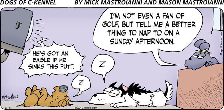 Dogs of C-Kennel for Aug 04, 2024