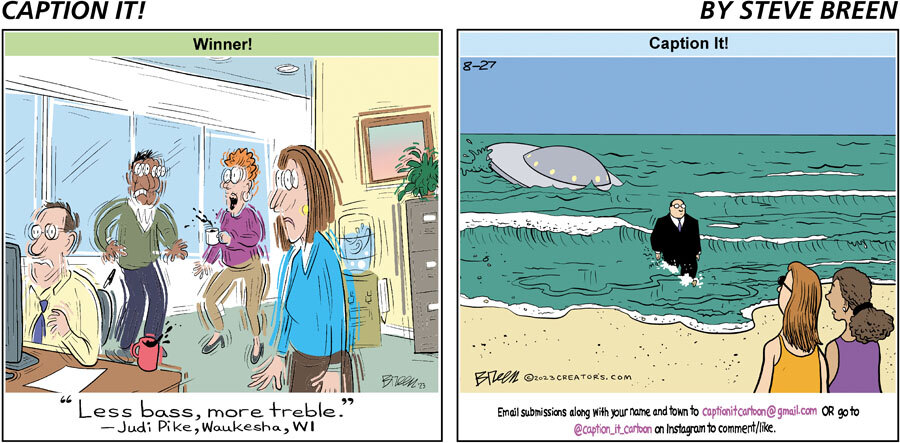 Caption It! for Aug 27, 2023