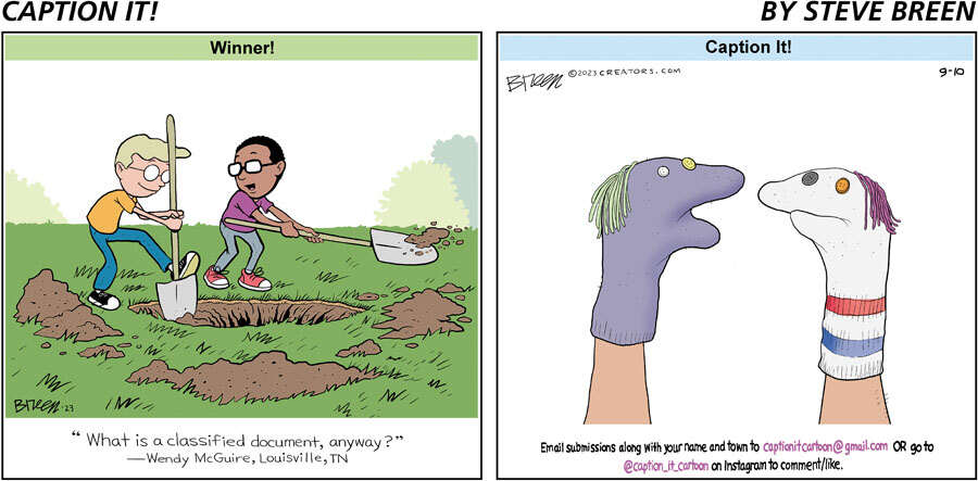 Caption It! for Sep 10, 2023