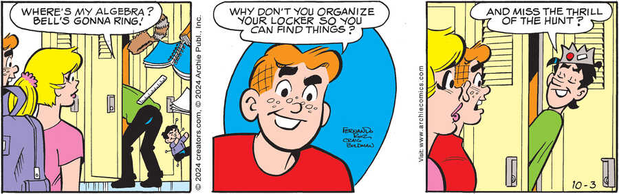 Archie for Oct 03, 2024