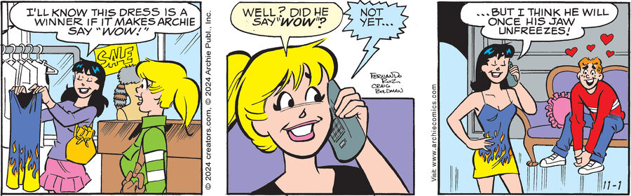 Archie for Nov 01, 2024