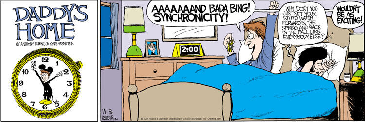 Daddy's Home for Nov 03, 2024