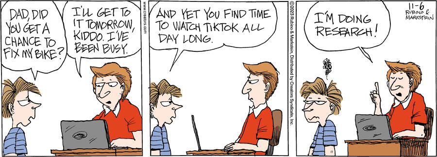 Daddy's Home for Nov 06, 2023