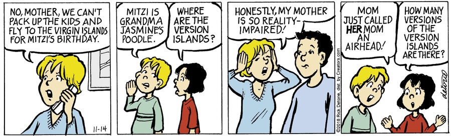 One Big Happy® for Nov 14, 2024