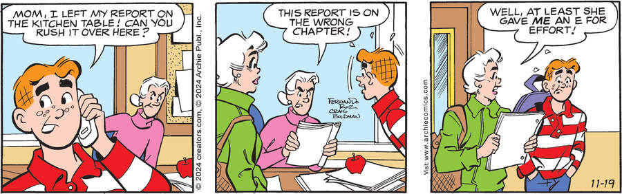Archie for Nov 19, 2024