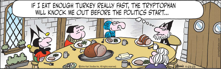 Wizard of Id for Nov 23, 2023