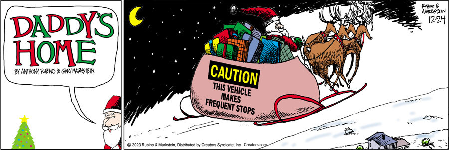 Daddy's Home for Dec 24, 2023