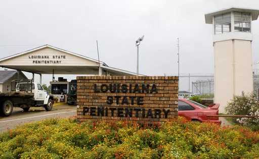 Vehicles enter at the main security gate at the Louisiana State Penitentiary — the Angola Prison, the largest high-security prison in the country in Angola, La., Aug. 5, 2008. A person found guilty of a sex crime against a child in Louisiana could soon be ordered to undergo surgical castration, in addition to prison time. Louisiana lawmakers gave final approval to a bill Monday, June 3, 2024 that would allow judges the option to sentence someone to surgical castration after the person has been