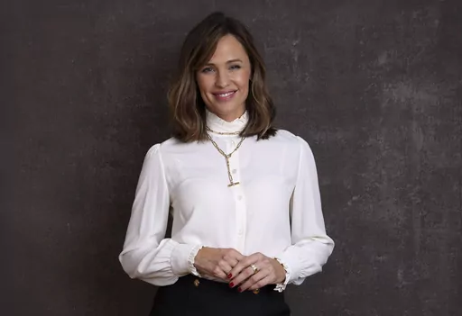 Jennifer Garner, a cast member and executive producer in the Apple TV+ television series "The Last Thing He Told Me," poses for a portrait during the Winter Television Critics Association Press Tour in Pasadena, Calif., on Jan. 18, 2023. (Willy Sanjuan/Invision/AP, File)