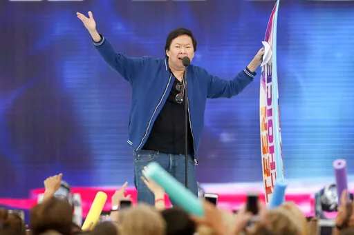 In this Aug. 11, 2019, photo, Ken Jeong, of the cast of "Crazy Rich Asians," accepts for choice comedy movie award at the Teen Choice Awards on in Hermosa Beach, Calif. Comedian and physician Ken Jeong will be the keynote commencement speaker on May 21, 2022, at the university in New Orleans where he did research for a year after going through his medical residency at a local hospital. There often are arguments about whether a speaker should be academically accomplished or a celebrity, but Jeong