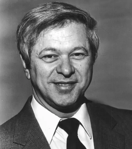 Louisiana representative Jimmy Dimos, D-Monroe, a candidate for Speaker of the House, in Feb. 1988, in La. Dimos, a former legislator from northeast Louisiana who served a term as Speaker of the House during the administration of former Gov. Buddy Roemer, has died at age 84. Dimos died last week after a short illness, according to Mulhearn Funeral Home. (Irwin Thompson/The Times-Picayune/The New Orleans Advocate via AP)
