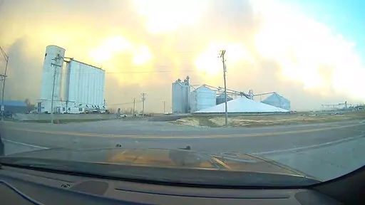 This undated photo provided by the Nebraska State Patrol shows a wildfire in southern Nebraska fueled by dry conditions and strong winds that forced evacuation of the small village of Edison and a rural fire chief was killed in a crash while he was responding to the blaze. The Nebraska State Patrol called for a mandatory evacuation Thursday, April 7, 2022 of the Furnas County community of about 130 people about 187 miles southwest of Lincoln. (Nebraska State Patrol via AP)