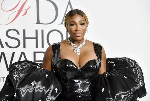 Serena Williams attends the CFDA Fashion Awards at the American Museum of Natural History on Monday, Nov. 6, 2023, in New York. (Photo by Evan Agostini/Invision/AP)