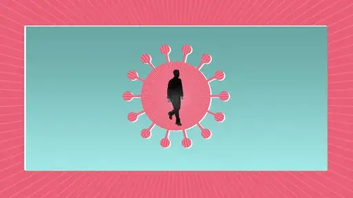 Why are so many vaccinated people getting COVID-19 lately? AP Illustration/Peter Hamlin)