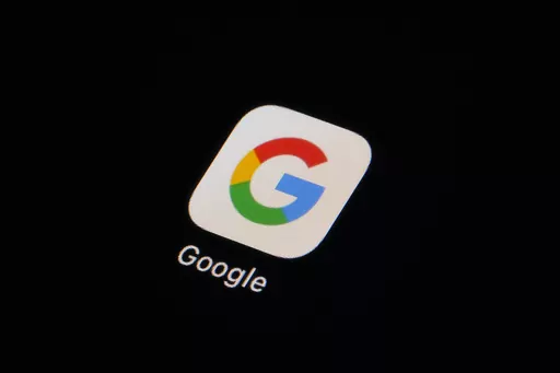 The Google app icon is seen on a smartphone, Tuesday, Feb. 28, 2023, in Marple Township, Pa. Google, on Thursday, Sept. 7, will soon require political advertising that incorporates artificial intelligence come with a prominent disclosure that the technology is being used to depict real or realistic-looking people or events. The use of AI has already begun to seep into that space and last month Federal Election Committee said that it may soon regulate AI-generated deepfakes in political ads ahead