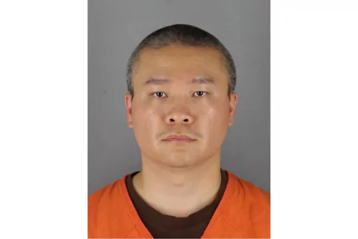This photo provided by the Hennepin County, Minn., Sheriff's Office on June 3, 2020, shows Tou Thao, a former Minneapolis police officer who held back bystanders while his colleagues restrained a dying George Floyd. Thao was found guilty on Monday, May 1, 2023 of aiding and abetting manslaughter. (Hennepin County Sheriff's Office via AP, File)