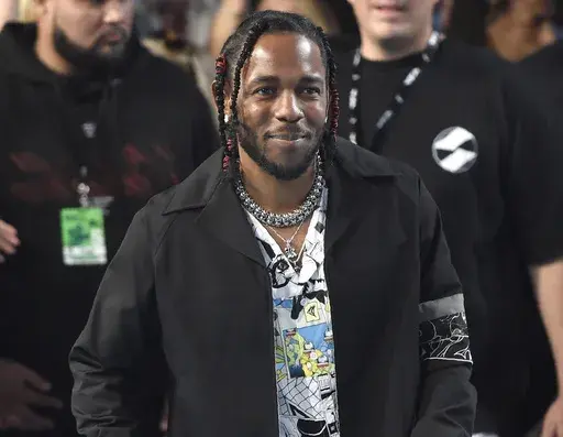 Kendrick Lamar arrives at the MTV Video Music Awards, on Aug. 27, 2017, in Inglewood, Calif. (Photo by Chris Pizzello/Invision/AP, File)