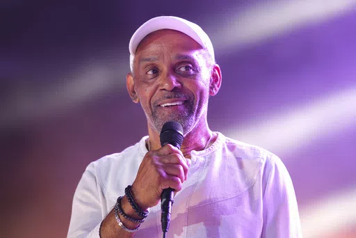 Frankie Beverly performs at the 2019 Essence Festival at the Mercedes-Benz Superdome on Sunday, July 7, 2019, in New Orleans. (Photo by Donald Traill/Invision/AP)