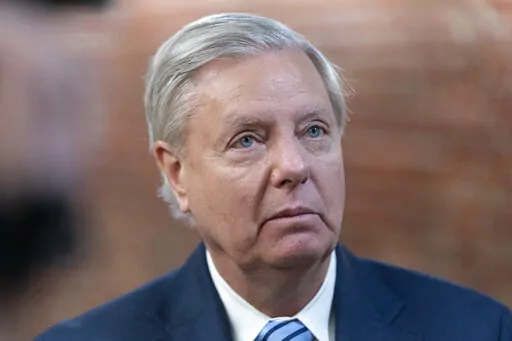 Sen. Lindsey Graham, R-S.C., speaks with reporters on Capitol Hill in Washington, March 16, 2022. Graham on Friday, Oct. 21, asked the U.S. Supreme Court to intervene after a lower court ordered him to testify before a special grand jury in Georgia investigating whether then-President Donald Trump and others illegally tried to influence the 2020 election in the state. (AP Photo/Alex Brandon, File)