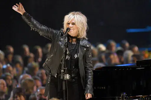 Lucinda Williams performs at the MusiCares Person of the Year tribute honoring Tom Petty in Los Angeles on Feb. 10, 2017.  (Photo by Chris Pizzello/Invision/AP, File)