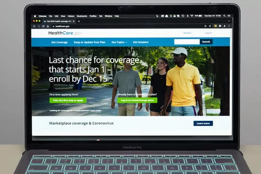 The healthcare.gov website is seen on Dec. 14, 2021, in Fort Washington, Md. A federal appeals court in New Orleans prepared to hear arguments Tuesday, June 6, 2023, on whether insurers can be required to provide coverage for certain types of preventive care, including HIV prevention and certain types of cancer screening, under former President Barack Obama’s signature health care law. (AP Photo/Alex Brandon, File)